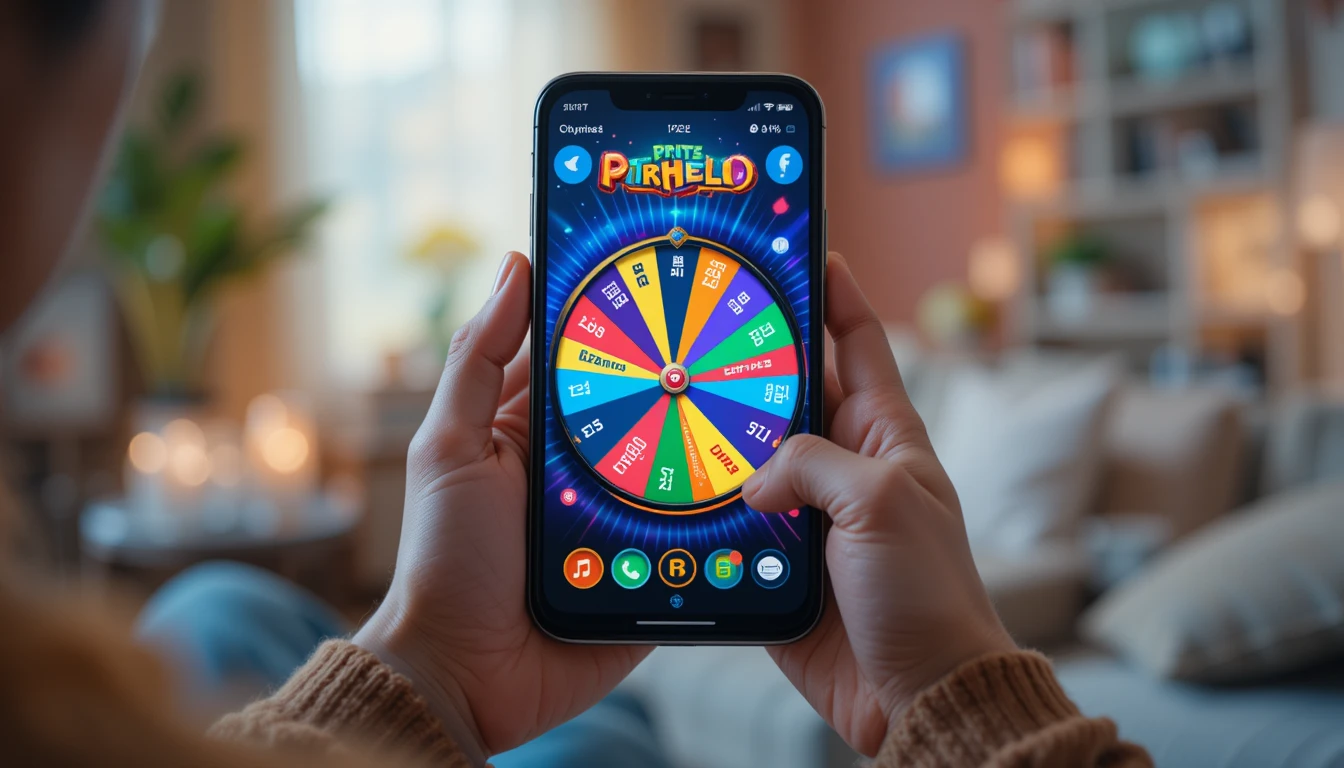Una persona haciendo un directo en Instagram para un sorteo